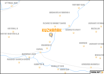 map of Kuzhanak