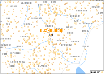 map of Kuz Hawārai