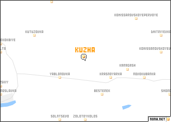 map of Kuzha