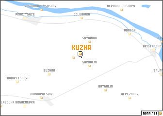 map of Kuzha