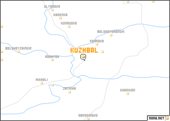 map of Kuzhbal