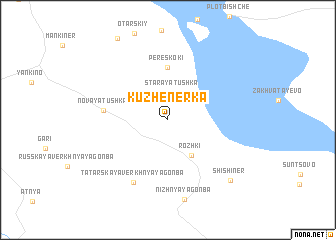 map of Kuzhenerka