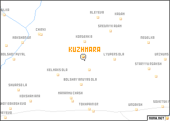 map of Kuzhmara