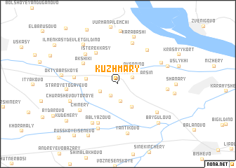 map of Kuzhmary