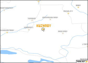 map of Kuzhnoy