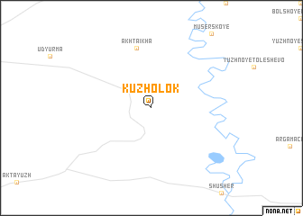 map of Kuzholok