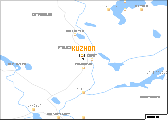 map of Kuzhon