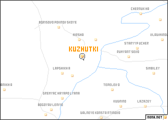 map of Kuzhutki