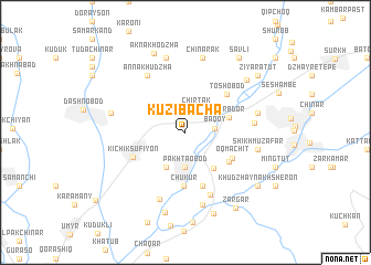 map of Kuzibacha