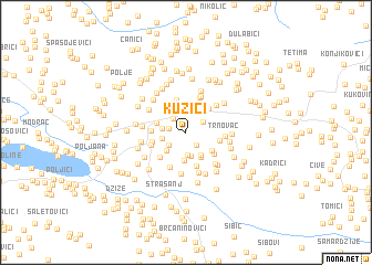 map of Kužići