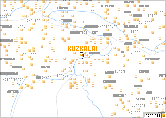 map of Kuz Kalai