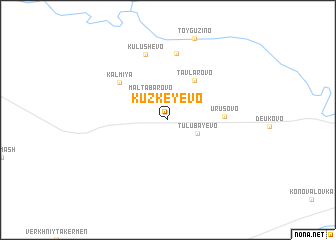 map of Kuzkeyevo