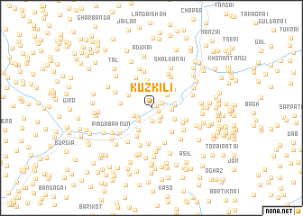 map of Kūz Kili