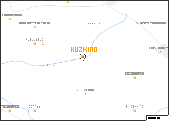 map of Kuz\