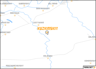 map of Kuz\