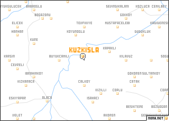 map of Kuzkışla