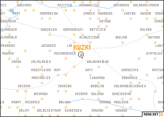 map of Kuzki