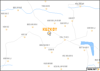 map of Kuzköy