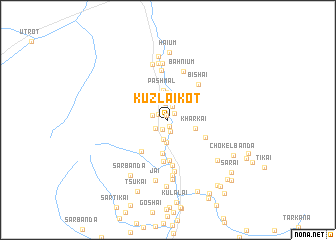 map of Kuz Lāīkot