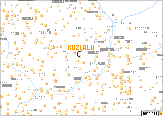 map of Kūz Lālu