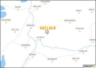 map of Kuzluca