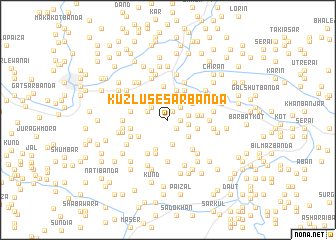 map of Kuz Lūsesar Bānda