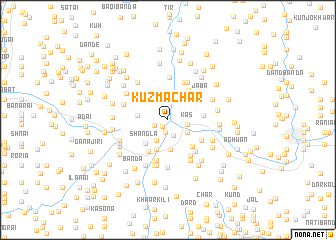 map of Kuz Māchār