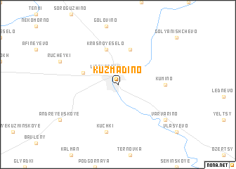 map of Kuz\