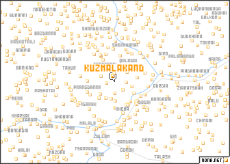 map of Kūz Malakand