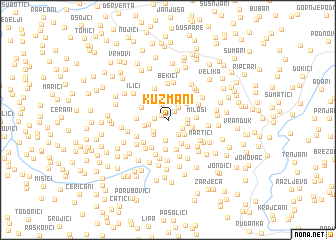 map of Kuzmani