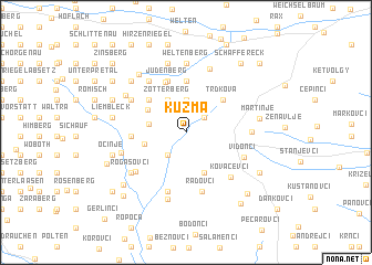 map of Kuzma