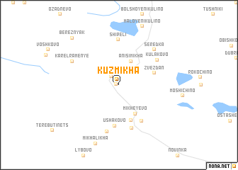 map of Kuz\