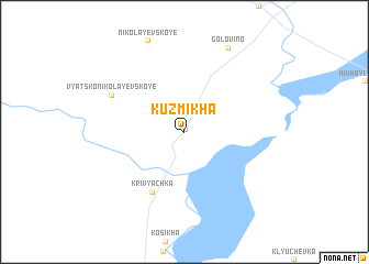 map of Kuz\