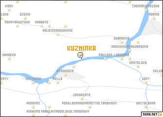map of Kuz\