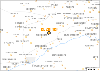 map of Kuz\