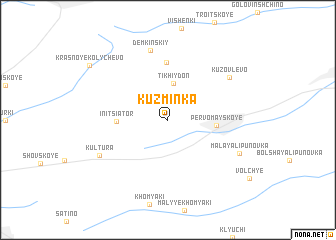 map of Kuz\