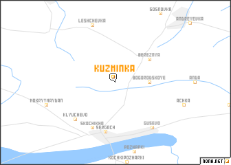 map of Kuz\