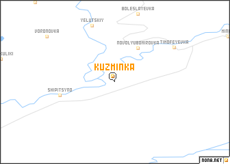 map of Kuz\