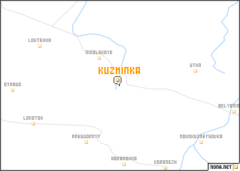map of Kuz\