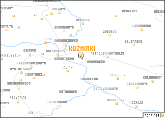 map of Kuz\