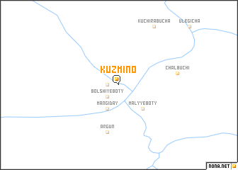 map of Kuz\