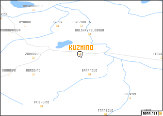 map of Kuz\