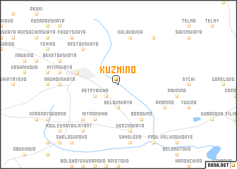map of Kuz\