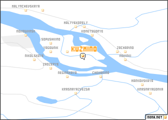 map of Kuz\