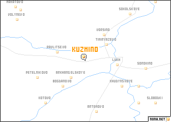 map of Kuz\