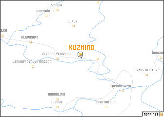 map of Kuz\