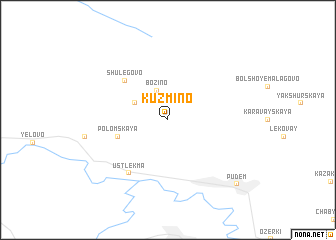 map of Kuz\