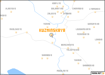 map of Kuz\