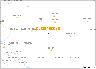 map of Kuz\