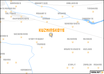 map of Kuz\